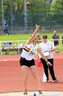 Womens Under-17s Shot Putt, 2023 North Eastern Track and Field Champs., Middlesbrough Sports Village, Middlesbrough. Photo: David T. Hewitson/Sports for All Pics